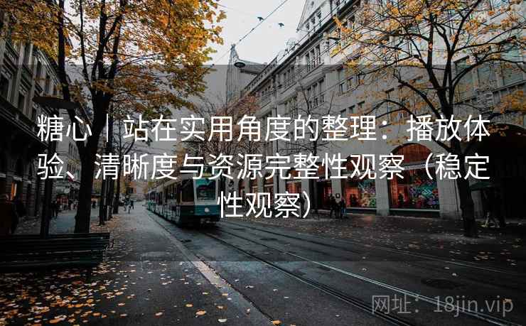糖心｜站在实用角度的整理：播放体验、清晰度与资源完整性观察（稳定性观察）