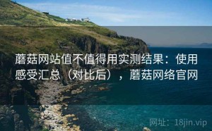 蘑菇网站值不值得用实测结果：使用感受汇总（对比后），蘑菇网络官网