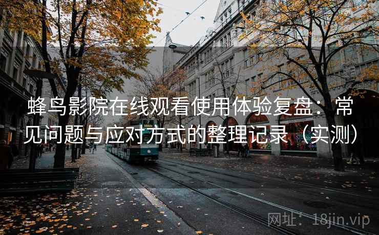 蜂鸟影院在线观看使用体验复盘：常见问题与应对方式的整理记录（实测）