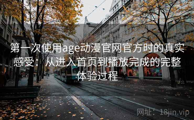 第一次使用age动漫官网官方时的真实感受：从进入首页到播放完成的完整体验过程